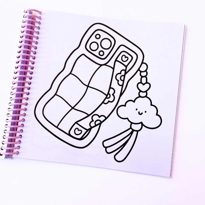 Fashion Vibes libro para colorear - Imagen 3