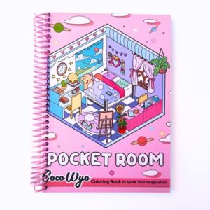 Poket room libro para colorear