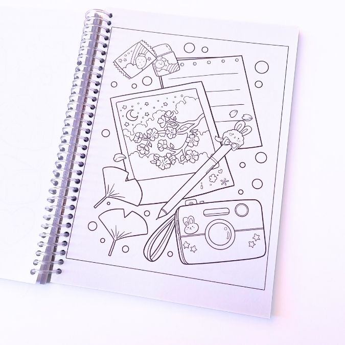 Cute stuff libro para colorear - Imagen 3
