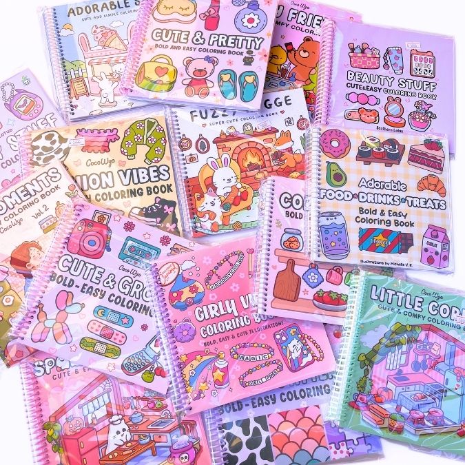 Promo 3 libros para colorear