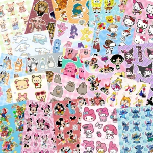 24 Hojas de stickers surtidas