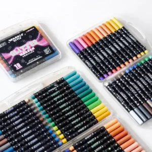 Lápices acrílicos con glitter 24 colores